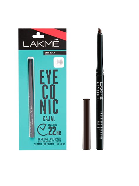 lakme kajal black|lakme kajal price.